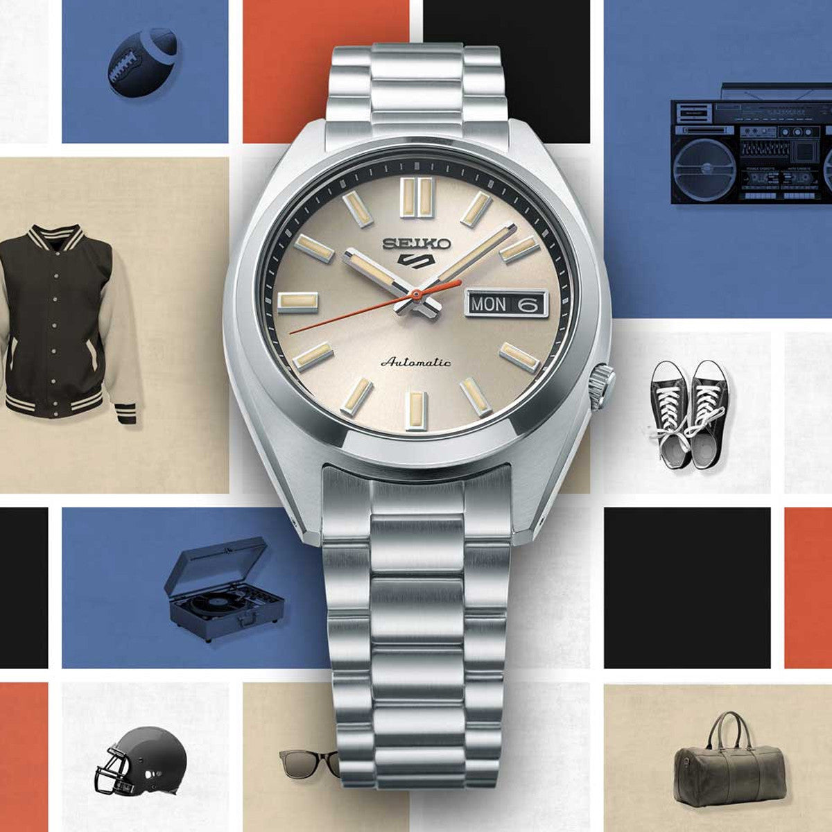SEIKO 5 SPORTS AUTOMATIC - BRONZE SRPK91K1 Armbanduhr ansicht-3