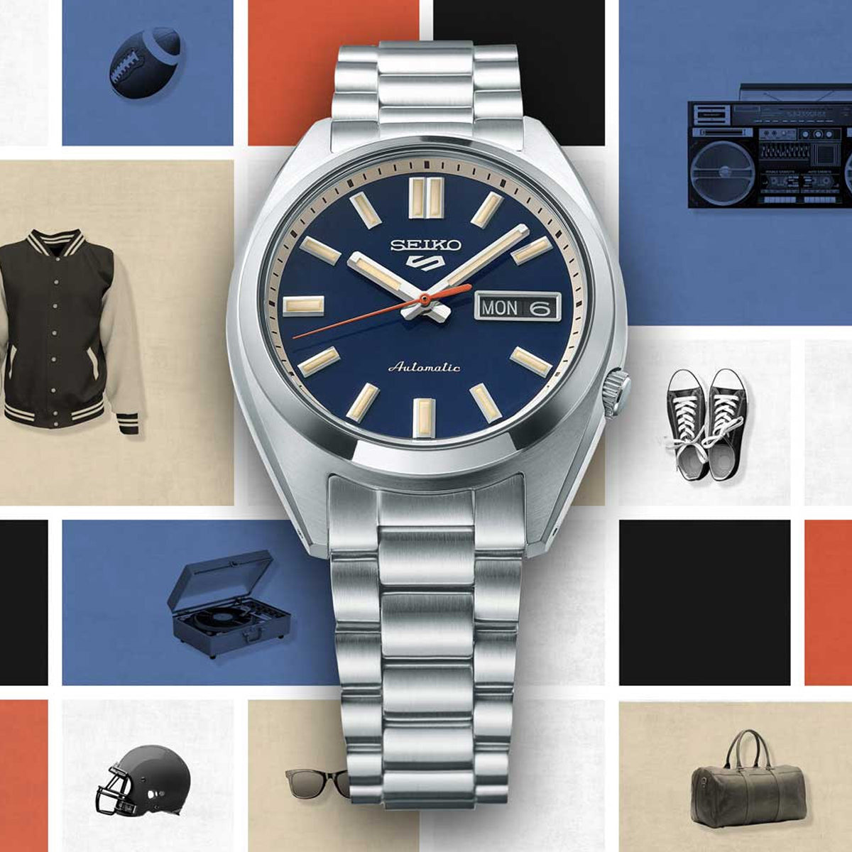 SEIKO 5 SPORTS Automatic SRPK87K1 Armbanduhr ansicht-3