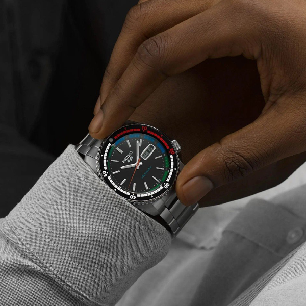 SEIKO 5 SRPK13K1 Yacht Racer - Armbanduhr 42.5 mm ansicht-2