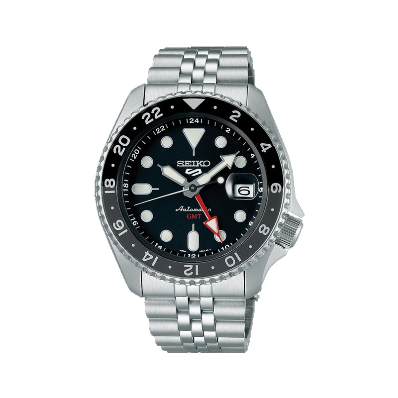 SEIKO 5 SSK001K1 Date Armbanduhr 42.5 mm Edelstahl – Detailansicht