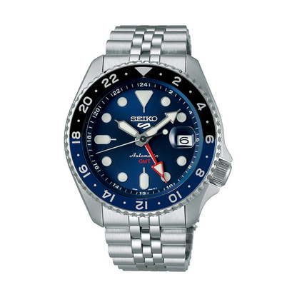SEIKO 5 SSK003K1 GMT - Date Armbanduhr 42.5 mm