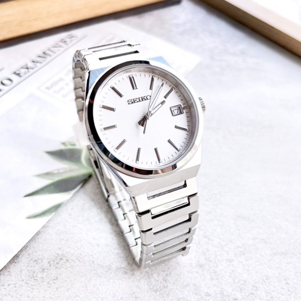 SEIKO NEO CLASSIC SUR553P1 Date - Armbanduhr 38.5 mm ansicht-2