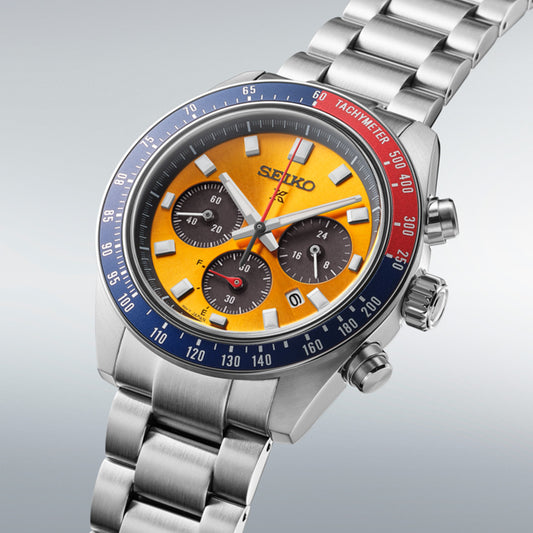 SEIKO PROSPEX SPEEDTIMER POGUE PEPSI SOLAR SSC947P1 Armbanduhr ansicht-2