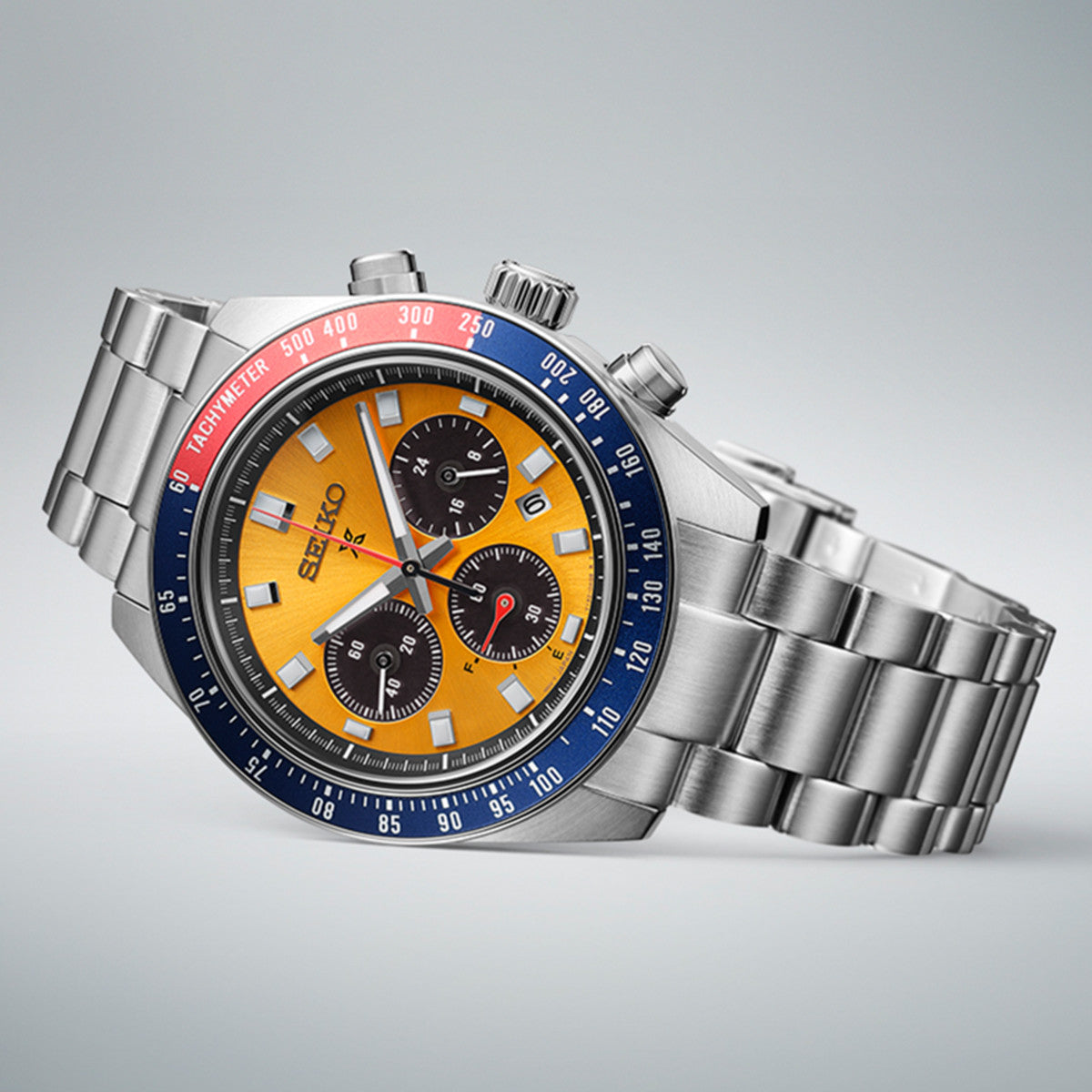 SEIKO PROSPEX SPEEDTIMER POGUE PEPSI SOLAR SSC947P1 Armbanduhr ansicht-3
