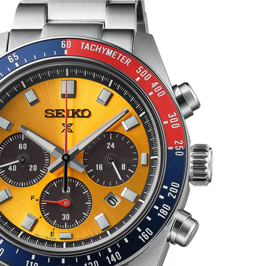 SEIKO PROSPEX SPEEDTIMER POGUE PEPSI SOLAR SSC947P1 Armbanduhr