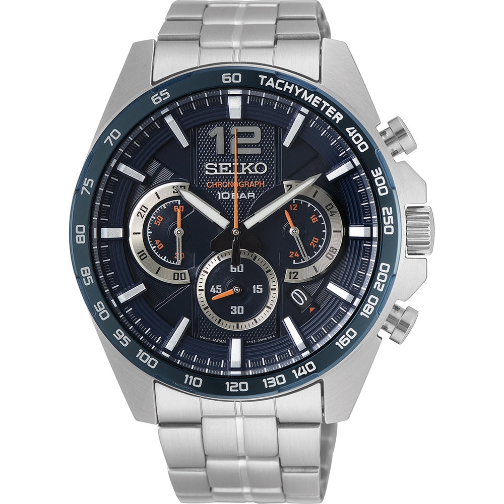 SEIKO SSB345P1 Chronograph Armbanduhr 44 mm