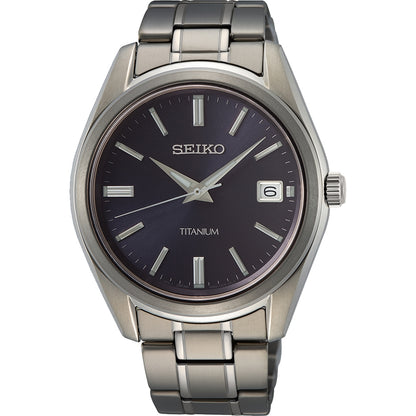 SEIKO SUR373P1 Date Armbanduhr 40 mm – Seitenansicht