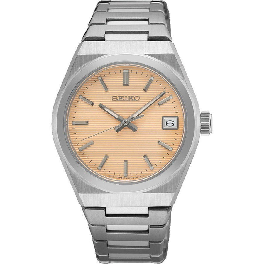 SEIKO SUR577P1 Date Armbanduhr 34 mm – Produktansicht