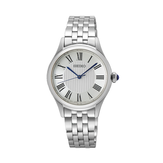 SEIKO SUR609P1 Only Time - Armbanduhr 28 mm Gold