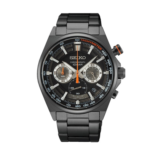 SEIKO WATCHES SSB399P1 Chronograph Armbanduhr 41 mm Schwarz