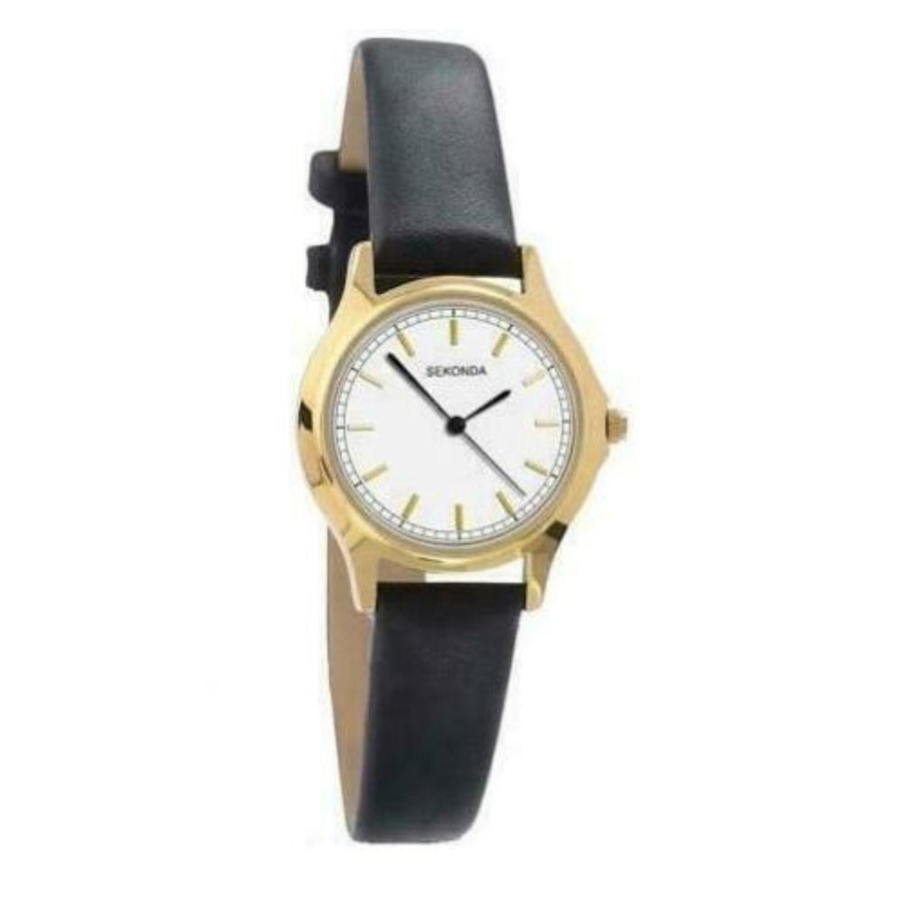 Sekonda, Sekonda, Quarzuhr mit Lederarmband, 4136, Für Frauen