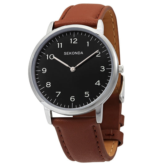 Sekonda Sekonda, Sekonda, Quarzuhr mit Lederarmband, 1348,84, Für Männer Regular
