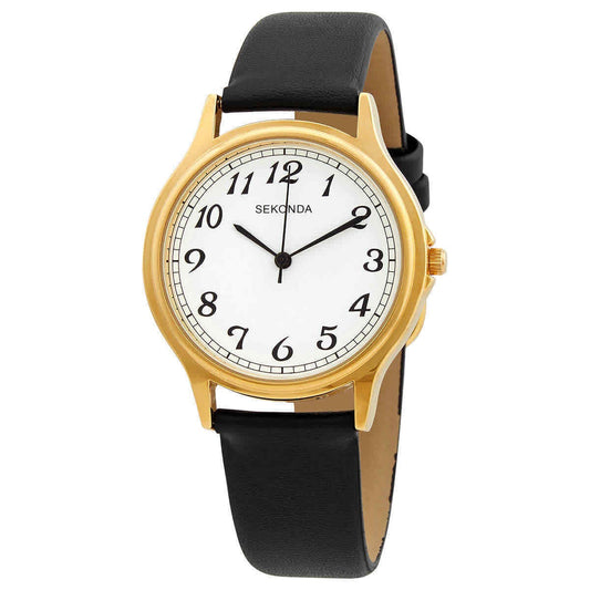 Sekonda Sekonda, Sekonda, Quarzuhr mit Lederarmband, 3134,82, Für Männer Regular