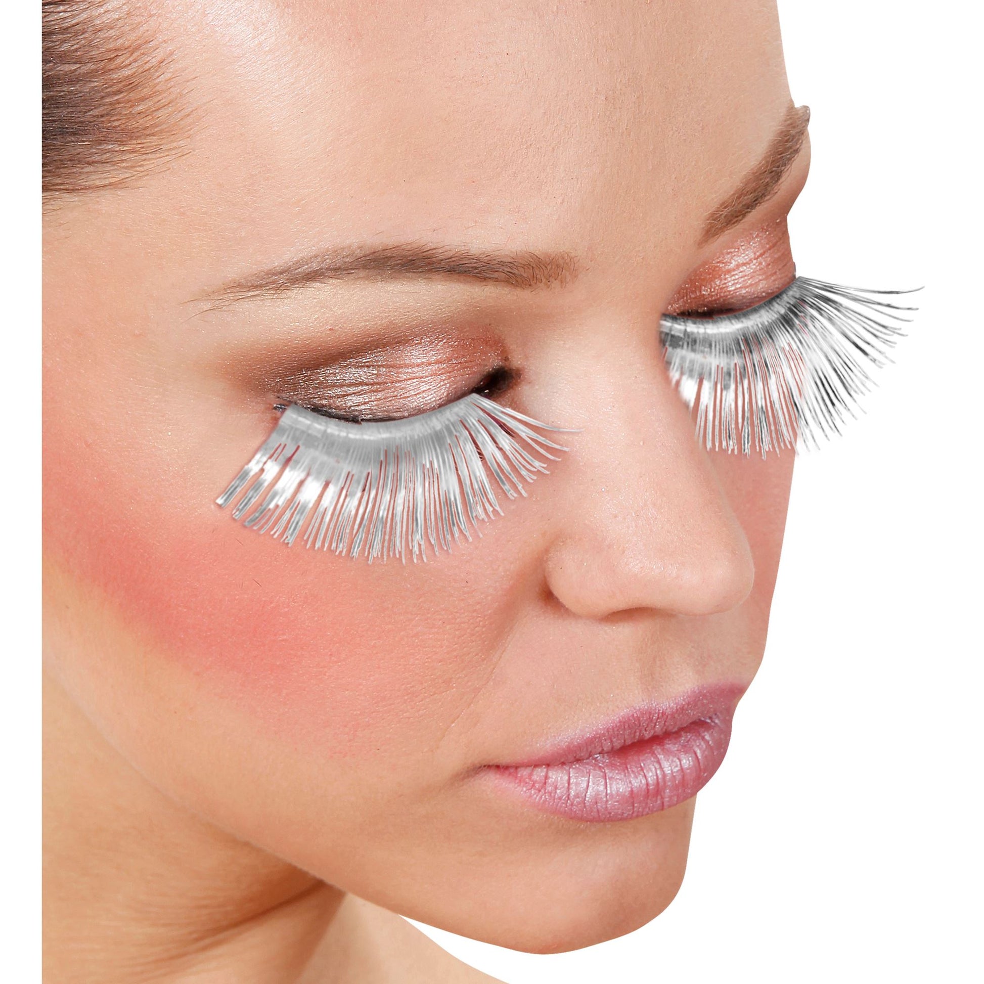 "SELBSTKLEBENDE SUPERLANGE METALLISIERTE WIMPERN" 6 Farben sort – Detailansicht