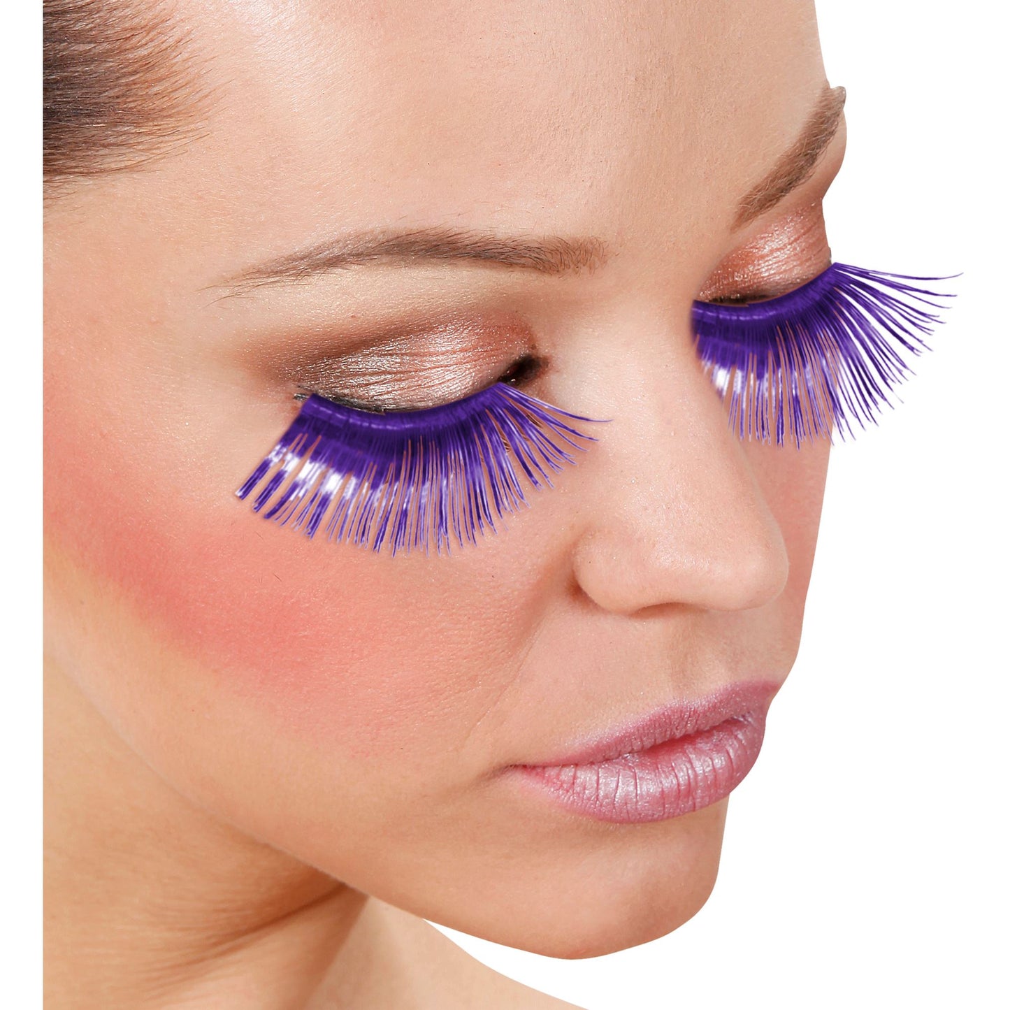 "SELBSTKLEBENDE SUPERLANGE METALLISIERTE WIMPERN" 6 Farben sort – Ansicht 3