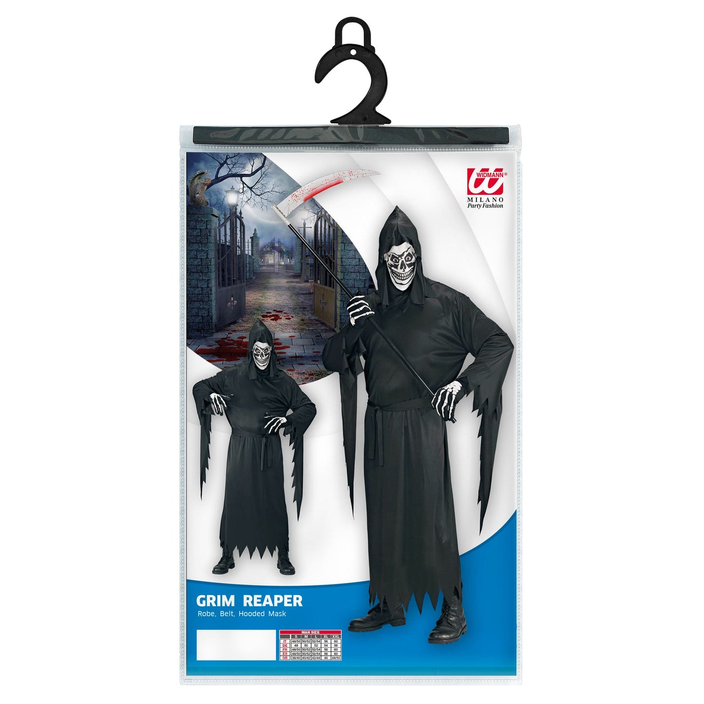 "SENSEMANN" (Robe, Gürtel, Maske mit Kapuze) – Ansicht 4