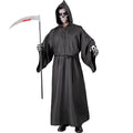 "SENSEMANN" (Robe mit Kapuze, Gürtel) – Vorderansicht