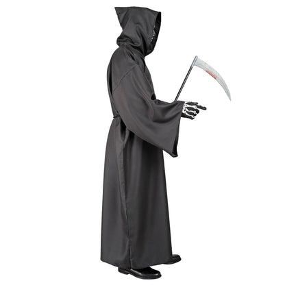 "SENSEMANN" (Robe mit Kapuze, Gürtel) – Ansicht 3