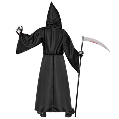 "SENSEMANN" (Robe mit Kapuze, Gürtel) – Ansicht 4