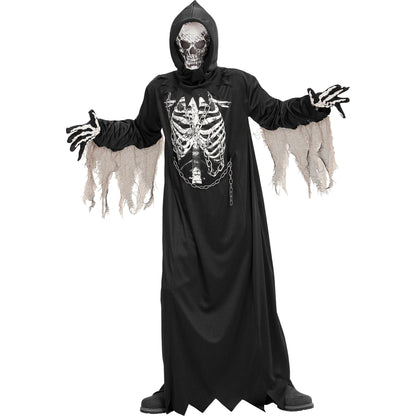 "SENSEMANN" (Robe mit Kette, Kapuzenmaske) – Vorderansicht