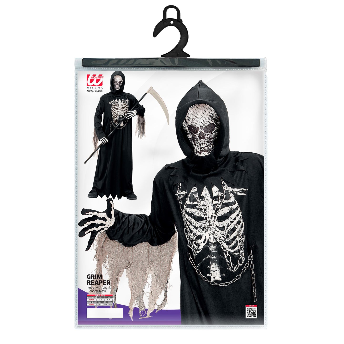 "SENSEMANN" (Robe mit Kette, Kapuzenmaske) – Ansicht 4