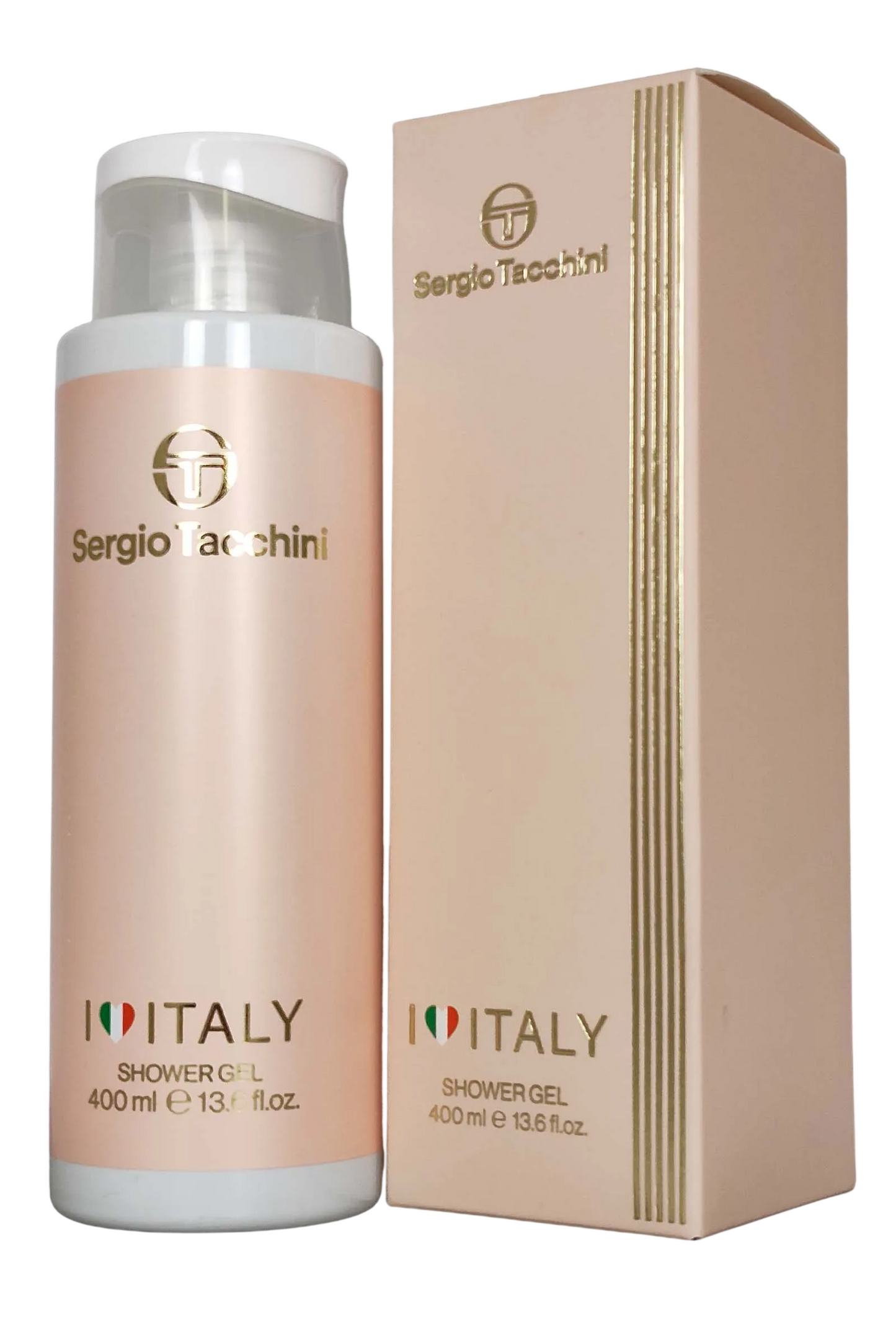 Sergio Tacchini, I Love Italy, Frisch, Cleansing & Refreshing, Duschgel, Körper, Alle Hauttypen, 400 ml