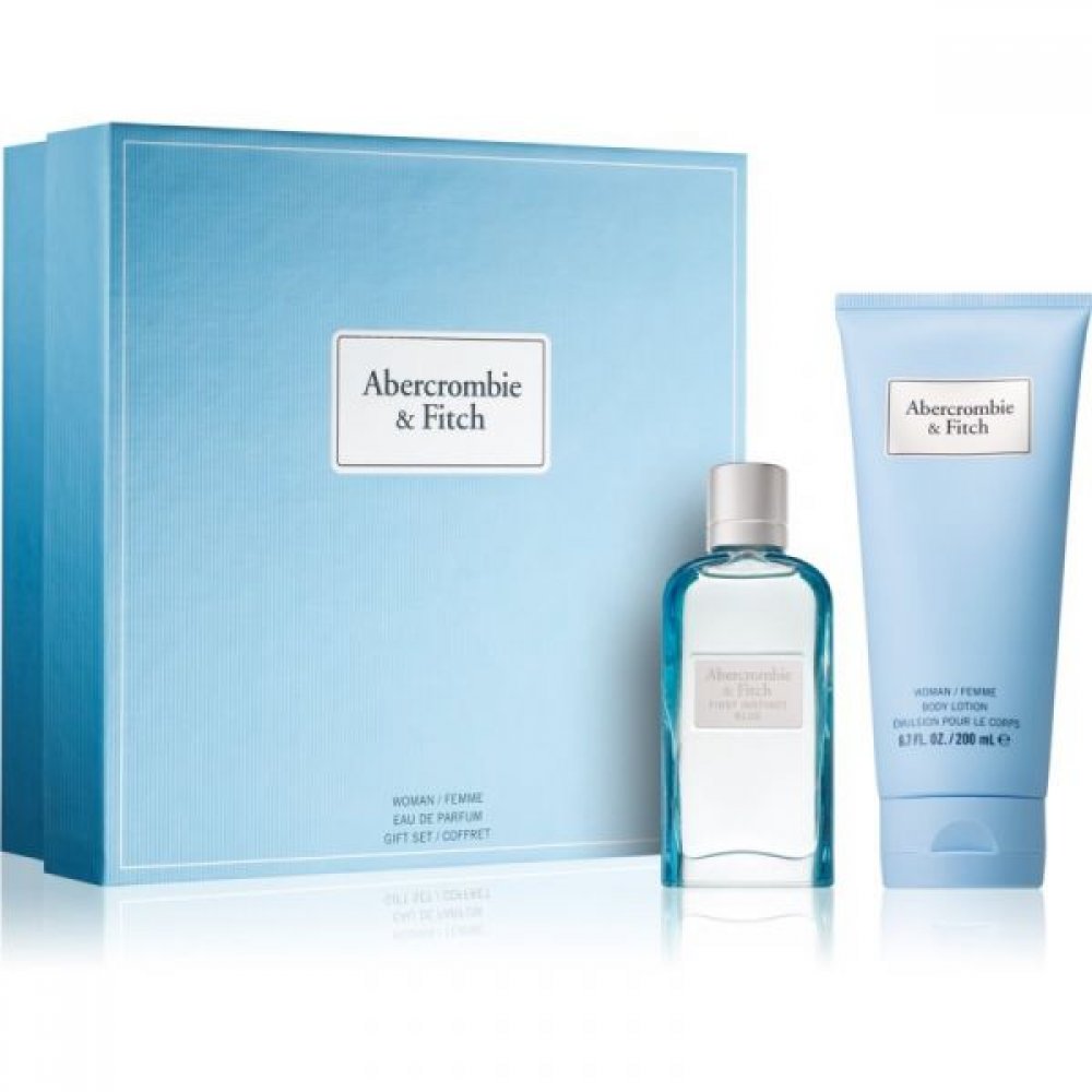 Set Abercrombie & Fitch: First Instinct, Eau De Parfum, For Women, 50 ml + First Instinct, Moisturizing, Body Lotion, 200 ml