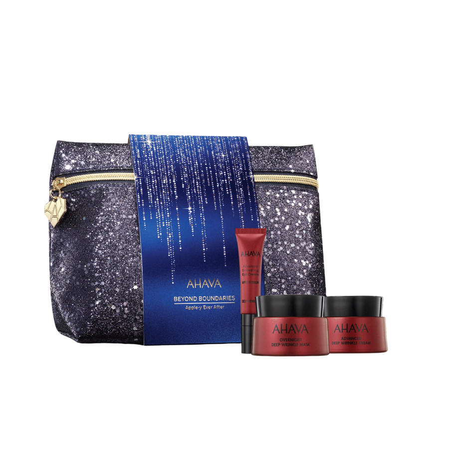 Ahava Hautpflegeset Apple-y Ever After Set Ahava: AOS Advanced Deep Wrinkle, Anti-Aging, Cream, For Face, 50 ml + Apple Of So