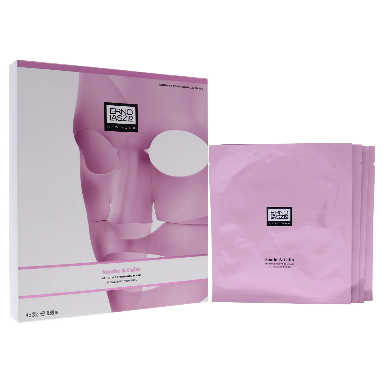 Erno Laszlo Setzen, Erno Laszlo, Sensitive Hydrogel, Retinol, Beruhigend und entspannend, Gesichtsmaske, Gesicht, 4 stk, 25 g