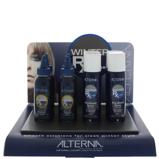 Alterna Haarpflegeset Set Alterna: Winter Rx, Hair Spray Treatment, Against Hair Static, 4 pcs, 92 g + Winter Rx, Hair Oil Tr
