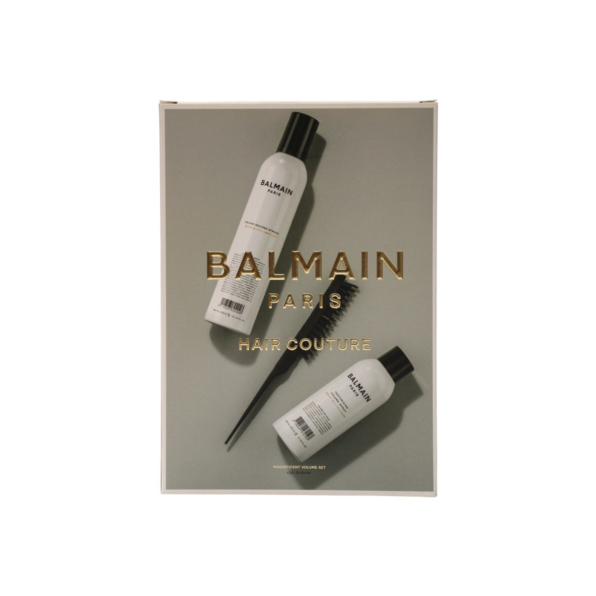Balmain Professionnel Styling-Set mit Haarspray Styling-Mousse und schwarzer Haarbürste