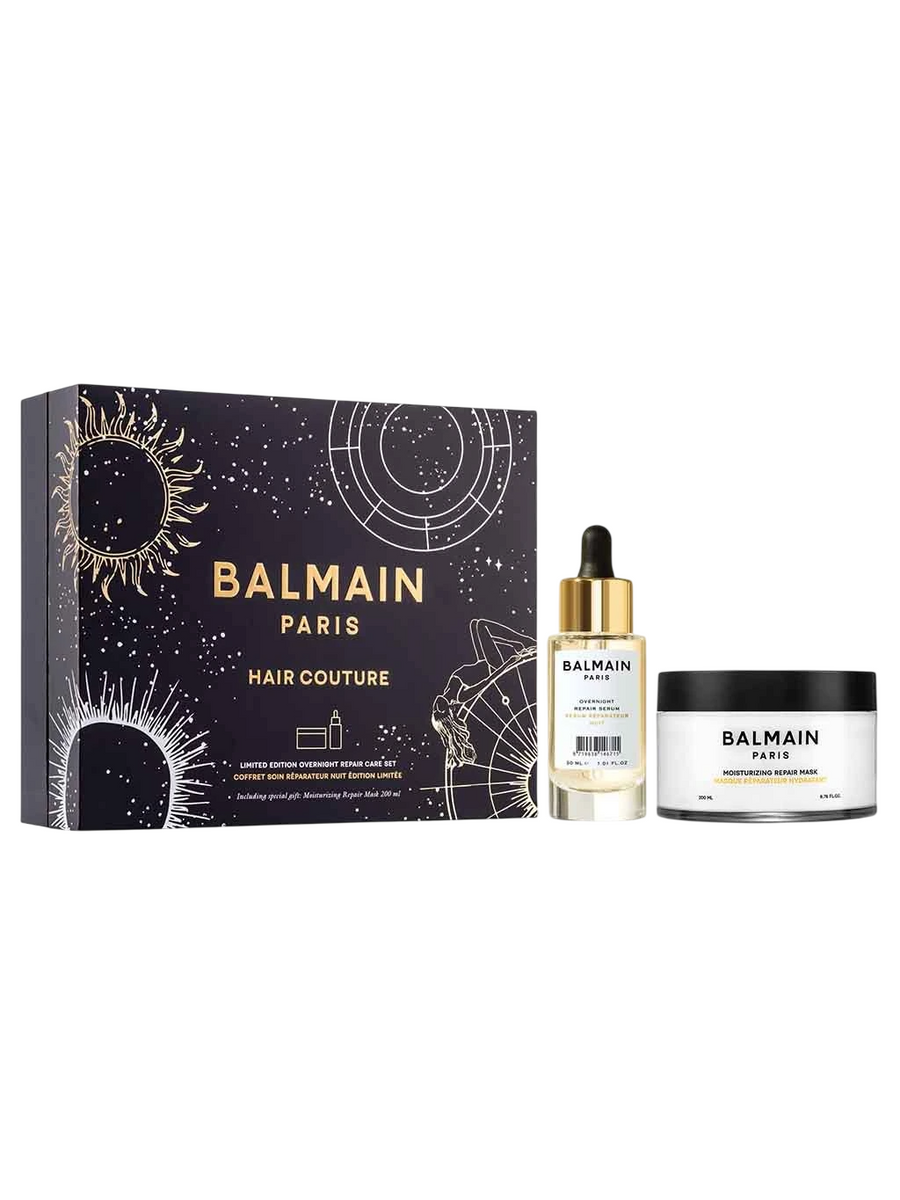 Balmain Professionnel Haarpflegeset Set Balmain Professionnel: Overnight, Botanical Oils, Hair Serum, Repairing, 30 ml + Mois