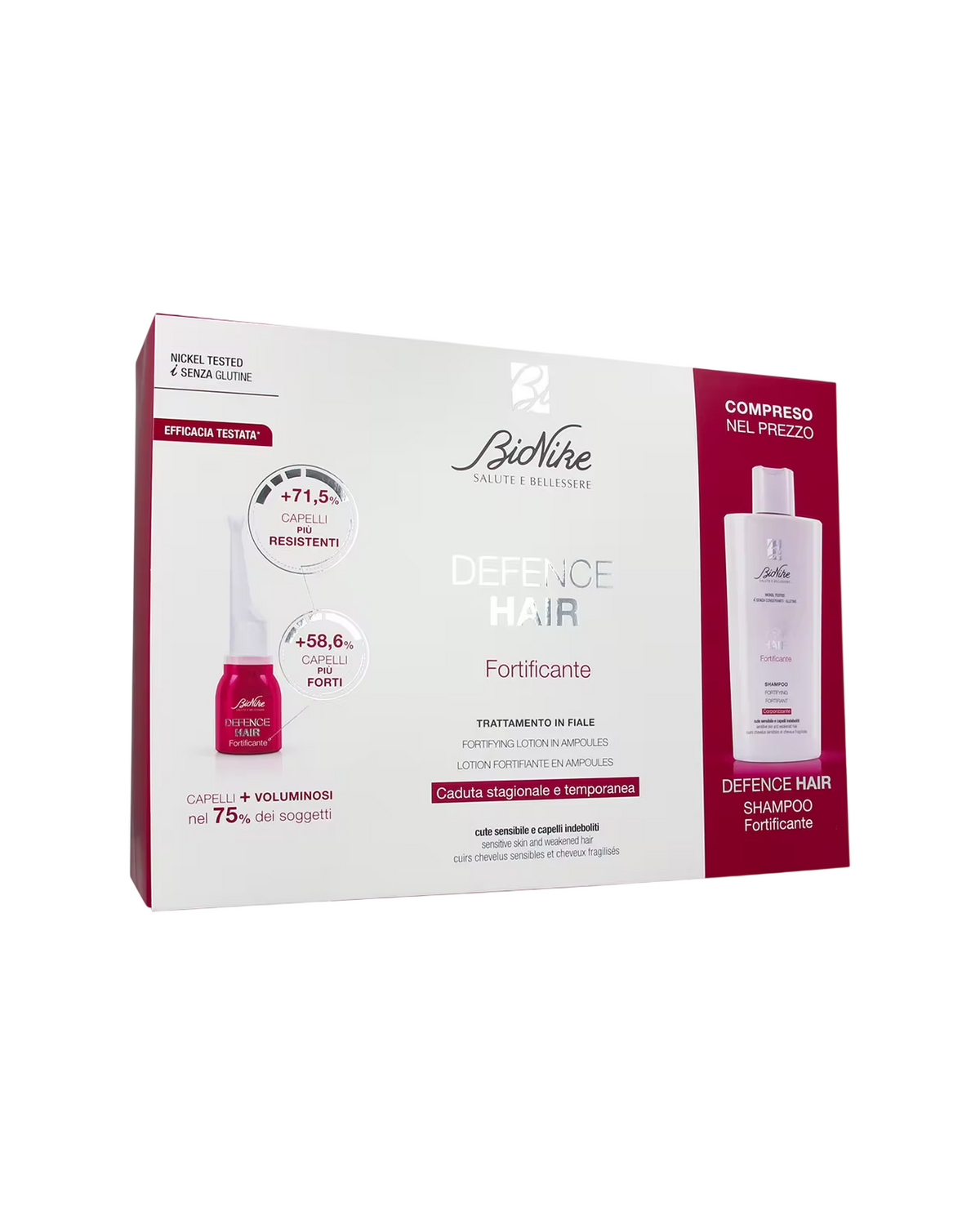 BioNike Defence Hair Pflege-Set mit Shampoo und Kopfhaut-Serum