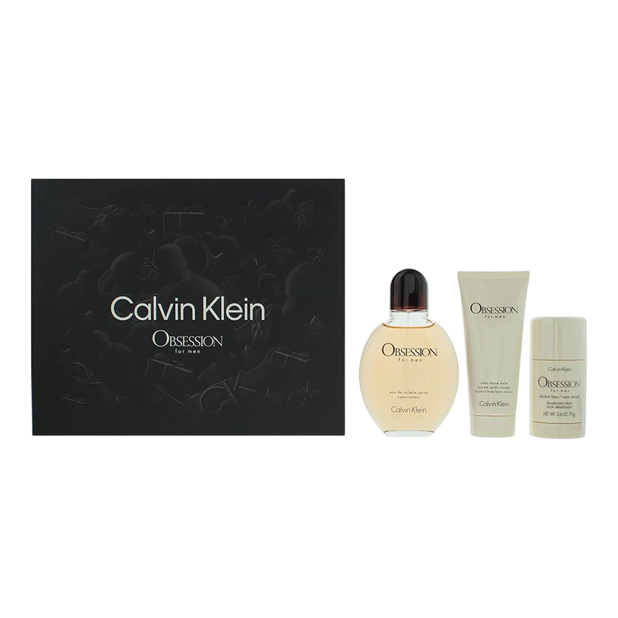Calvin Klein Parfümset Set Calvin Klein: Obsession, Eau De Toilette, For Men, 125 ml + Obsession, Anti-Sweat, Deodorant Stick