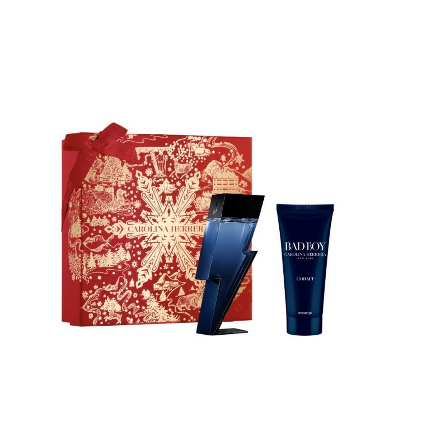 Carolina Herrera Bad Boy Cobalt Geschenkset mit Eau de Parfum und Duschgel je 100 ml