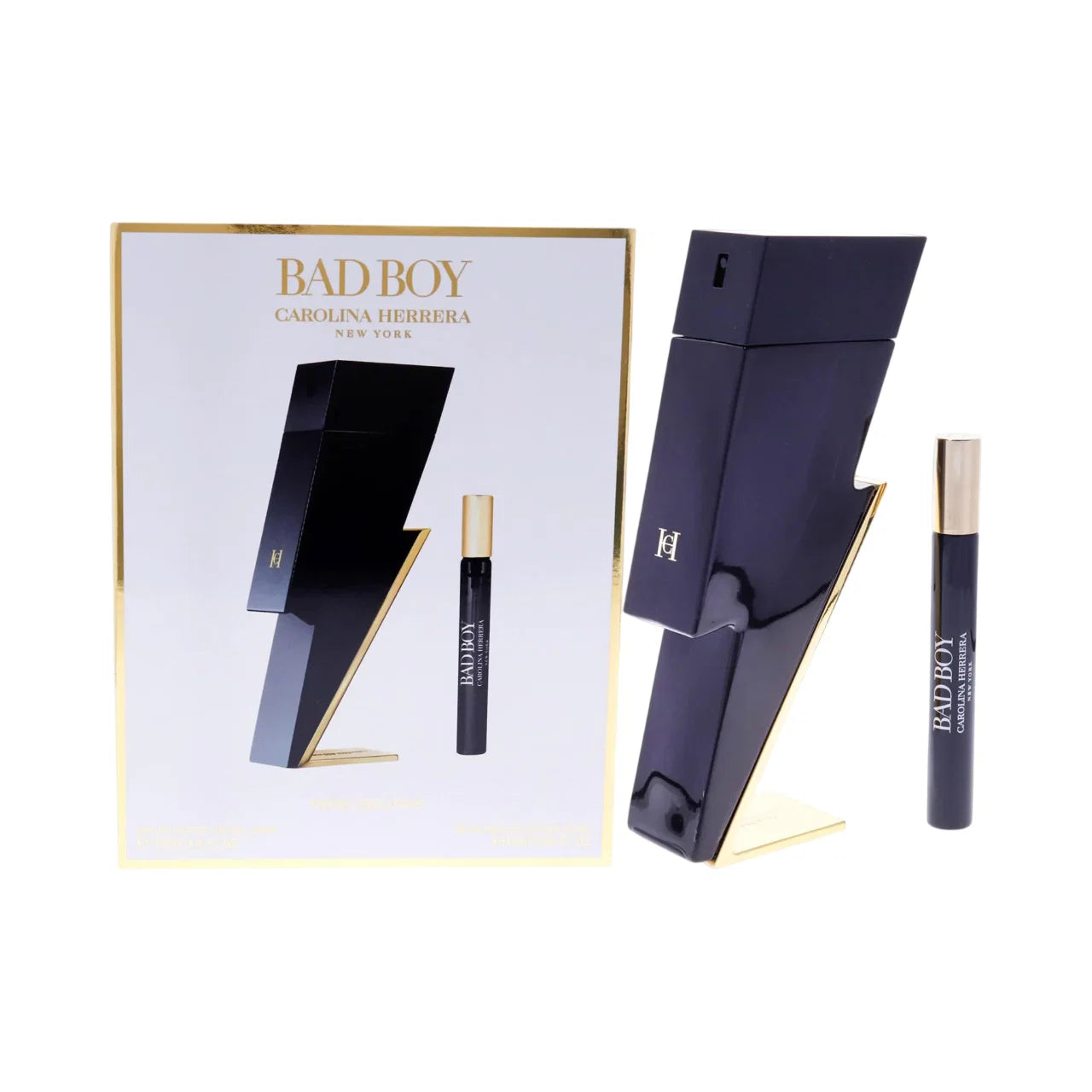Carolina Herrera Parfümset Set Carolina Herrera: Bad Boy, Eau De Toilette, For Men, 10 ml + Bad Boy, Eau De Toilette, For Men