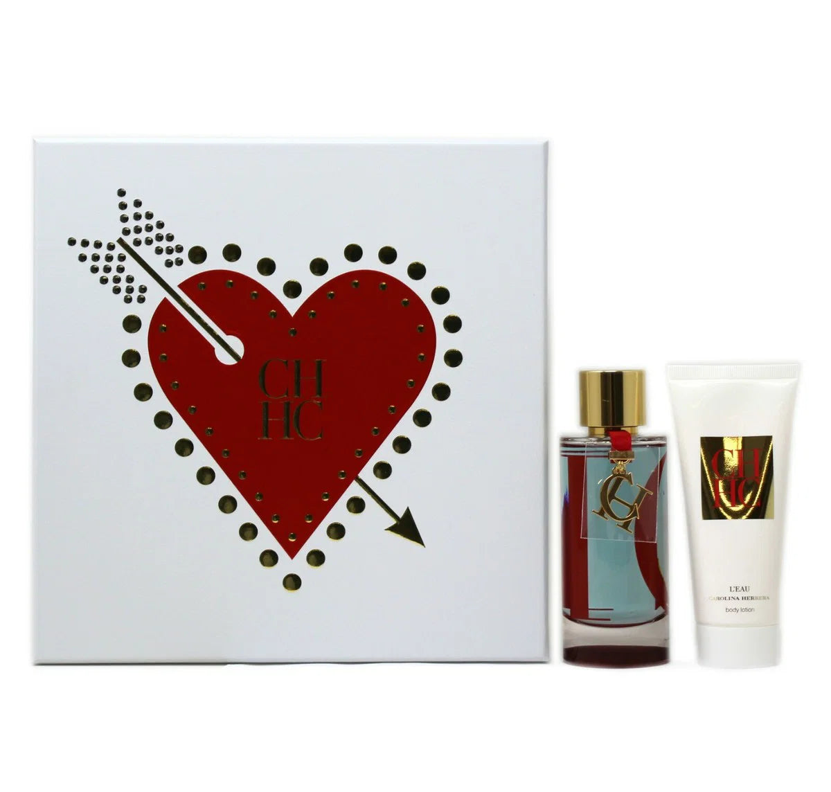 Carolina Herrera L'Eau Geschenkset mit Eau de Toilette und Body Lotion, 100 ml