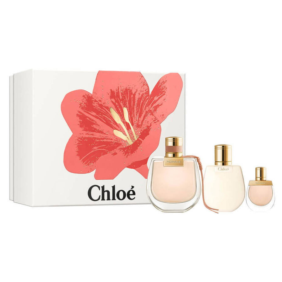 Chloe Chloé Nomade Duftset mit Eau de Parfum, Miniatur und Body Lotion