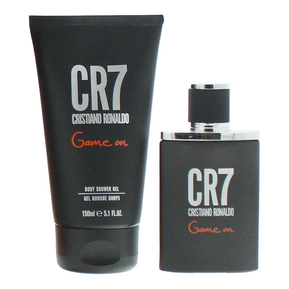 Set Cristiano Ronaldo: CR7 Game On, Eau De Toilette, For Men, 30 ml + CR7 Game On, Shower Gel, Body, 150 ml