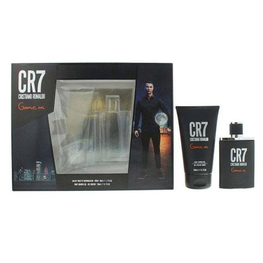 Cristiano Ronaldo Parfümset Set Cristiano Ronaldo: CR7 Game On, Eau De Toilette, For Men, 50 ml + CR7 Game On, Shower Gel, Bo
