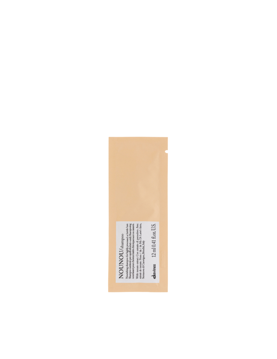 Setzen, Davines, Nounou, Haarshampoo, Nahrhaft, 12 stk, 12 ml