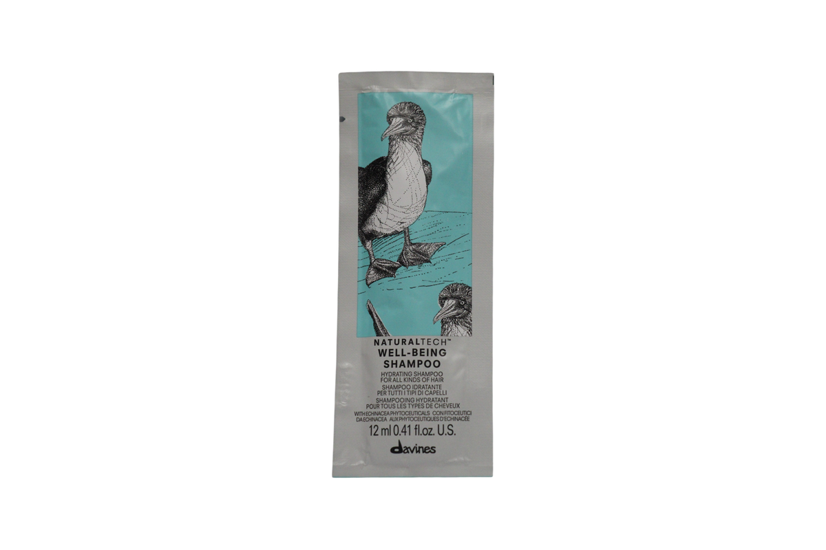 Davines Well-Being hydratisierendes Haarshampoo 12 x 12 ml