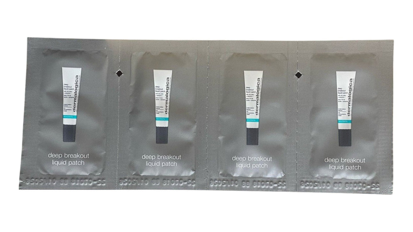Dermalogica Setzen, Dermalogica, Deep Acne Liquid Patch, Schwefel, Anti-Akne, Lokale Behandlungslotion, Für zu Akne neigende 