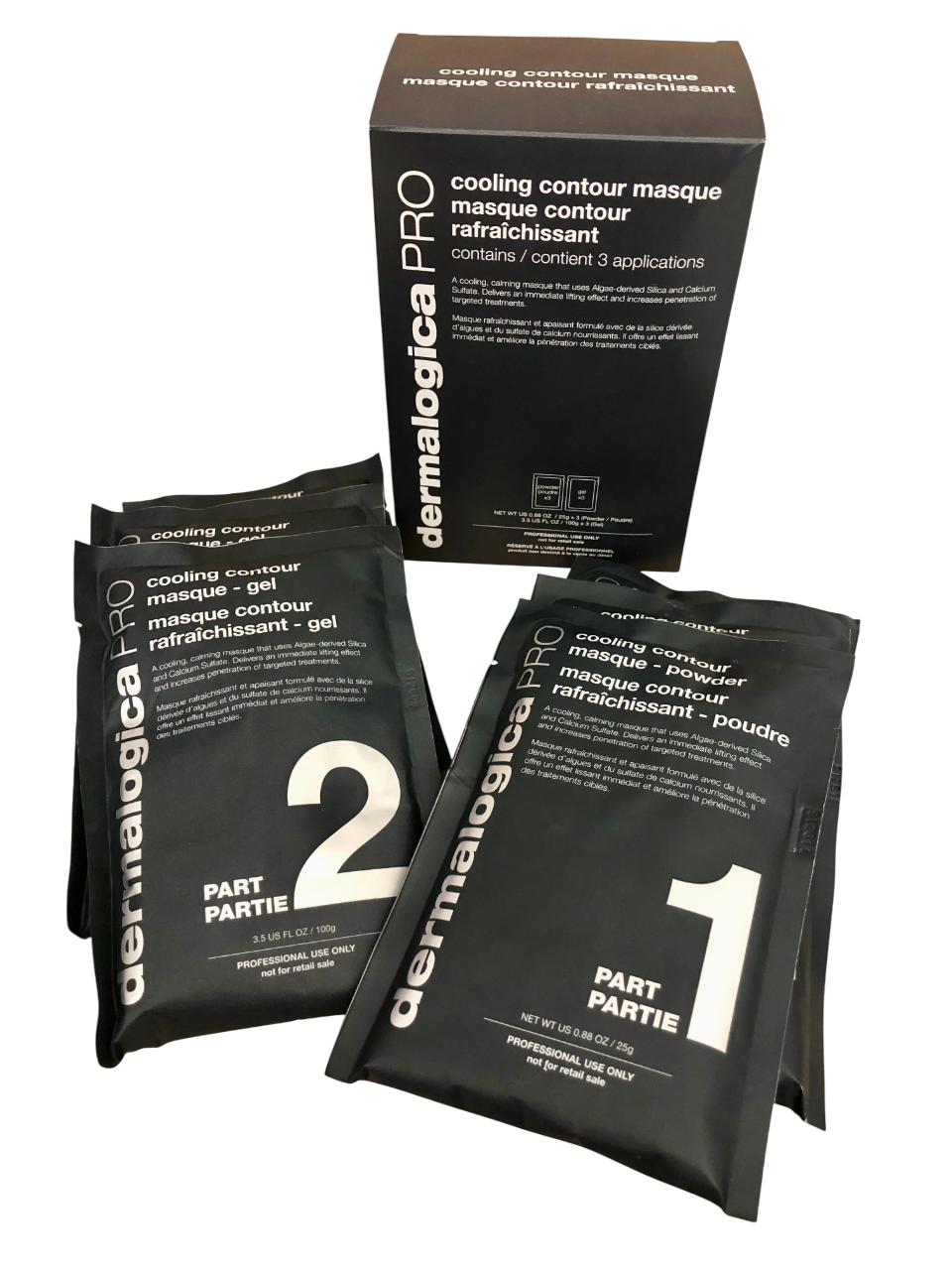 Dermalogica Hautpflegeset Set Dermalogica: Pro, Lifting, Gel Mask, For Face, 3 pcs, 100 g + Pro, Lifting, Powder Mask, For Fa