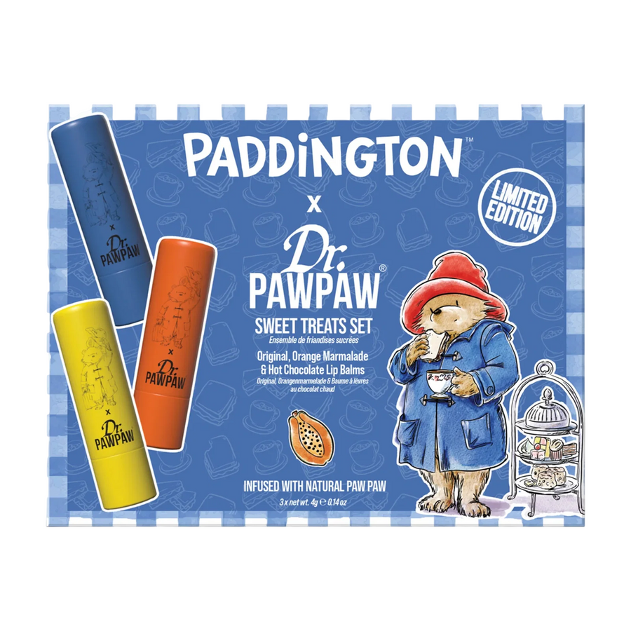 Dr. PawPaw Paddington Lip-Balm-Set mit drei Lip Balms à 4 g