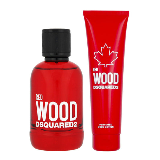 Dsquared 2 Parfümset Set Dsquared 2: Red Wood, Eau De Toilette, For Women, 100 ml + Red Wood, Body Lotion, 150 ml Regular