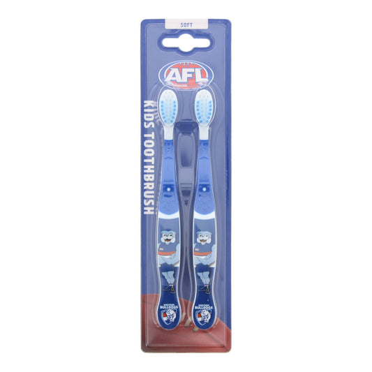 Afl Duo Set, Afl, Western Bulldogs, Zahnbürste, 2 stk Regular