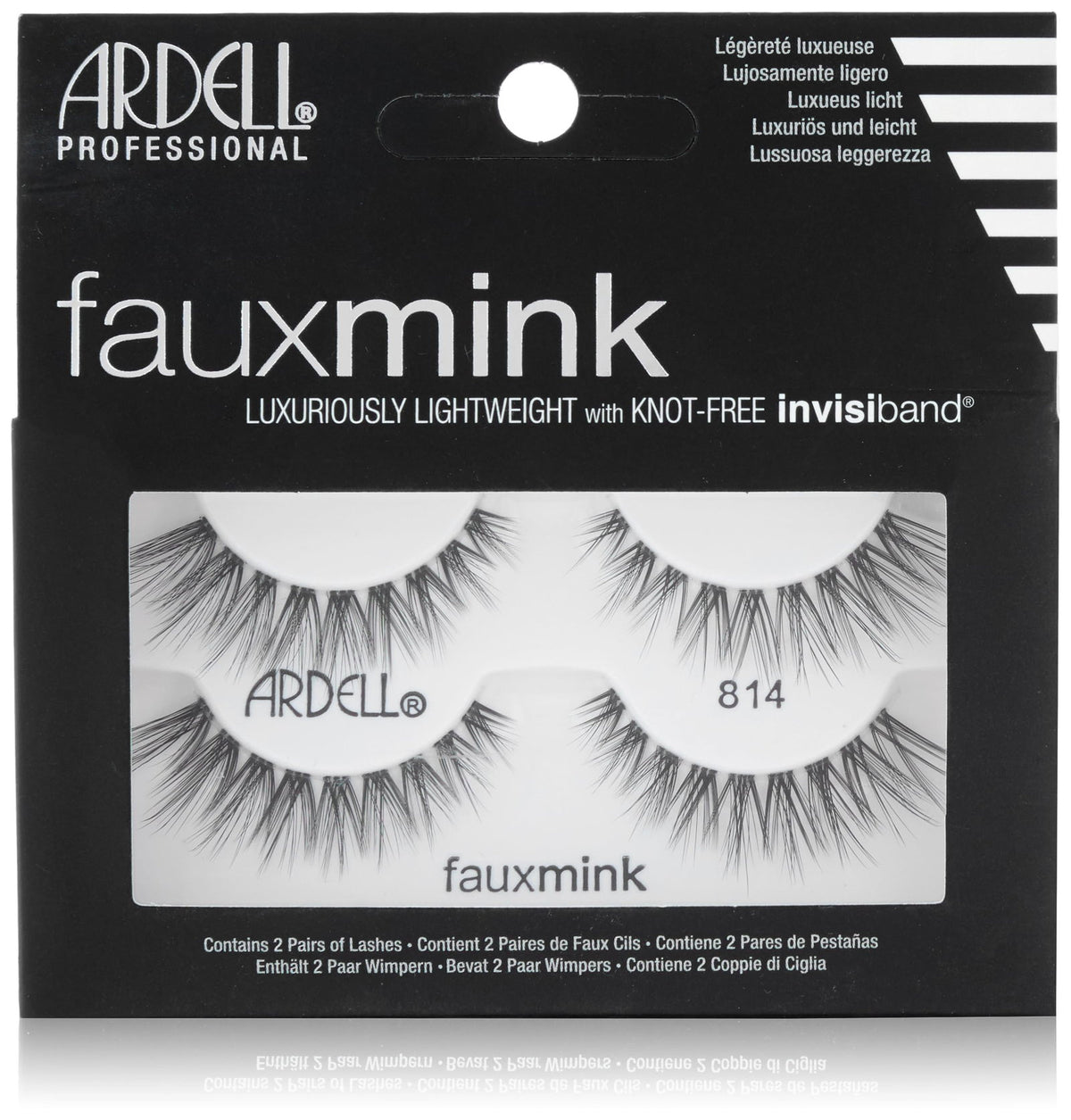 Set Duo, Ardell, Faux Mink, False Eyelashes, 814