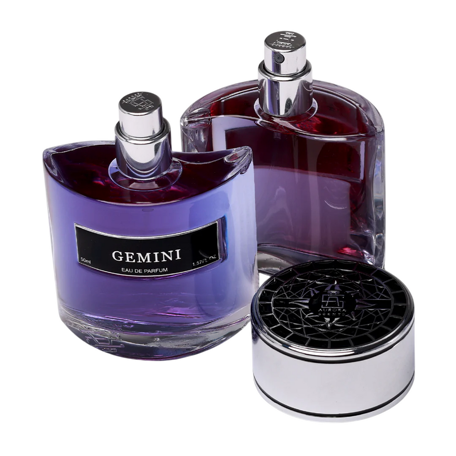 Aurora Duo Set, Aurora, Gemini Noir, Eau de Parfum, Für Männer, 2 stk, 50 ml Regular
