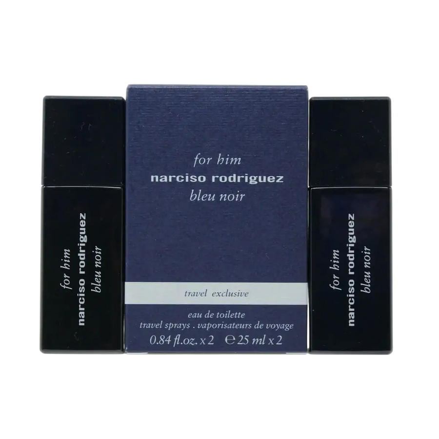 Narciso Rodriguez Bleu Noir Eau de Toilette Duo-Set für Männer 2 x 25 ml